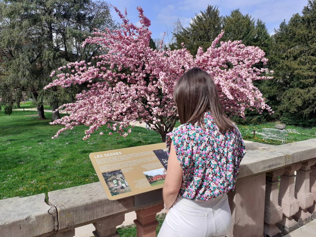 Autonomous circuit in the Neuenbourg park to discover its history and its evolution.