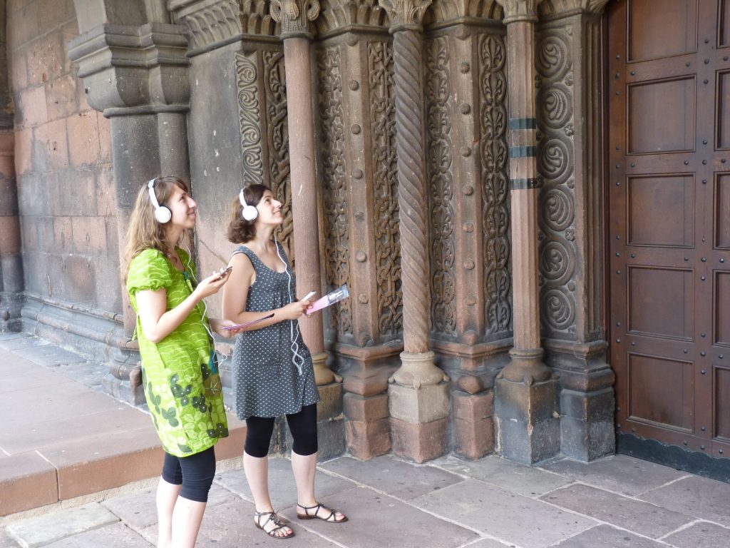 Découverte de l’église St-Léger grâce à l’application « les voies du patrimoine »