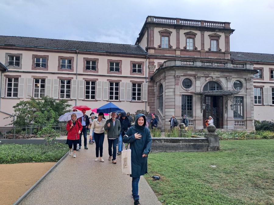 Visite guidée lors des Journées Nationales de l'Architecture 2023 afin de découvrir l'évolution de l'urbanisme du territoire crédit CCRG-Pah